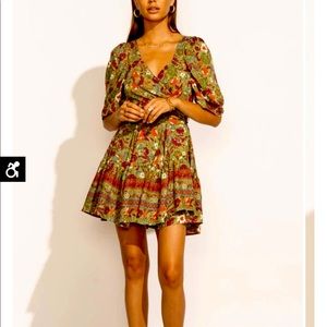 Womens Bohme wrap dress